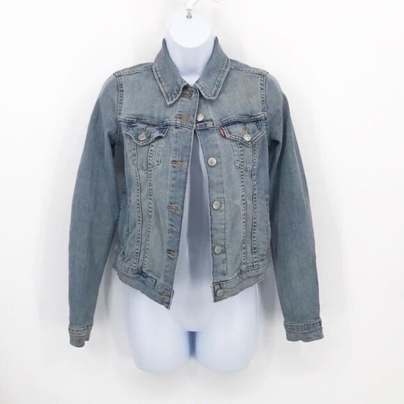 Levi's Light Wash Trucker's Jacket Size XS